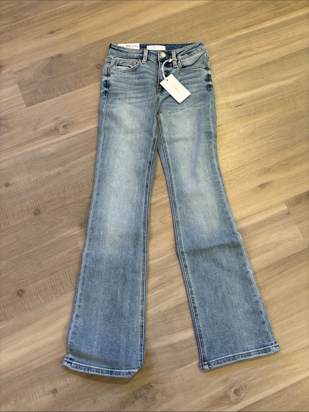 VERVET by Flying Monkey Medium Wash Flare Jeans